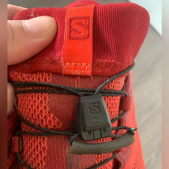 SalomonVibe gotex shoes running very good condition like 90%, Red size: 8.5~26,5 - Picture 11 of 12